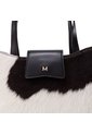 Tote Alas Mini Vaca Negro Jungla de Mario Hernández