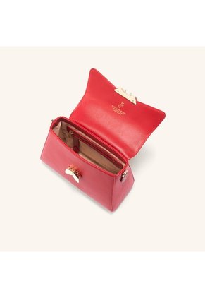 Bolso De Mano Alma Con Cadena Baya Mariposas