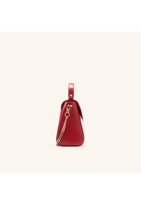 Bolso De Mano Alma Con Cadena Pimiento Mariposas