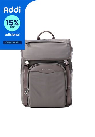 Morral Con Tapa Tunez Gris Platinum Morral Con Tapa Tunez Gris Platinum Mario Hernández