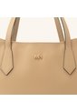 Tote Alas Mediano Taupe Coral Tote Alas Mediano Taupe Coral de Mario Hernández