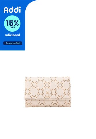 Billetera Tessa Beige Primario Básico Billetera Tessa Beige Primario Básico Mario Hernández