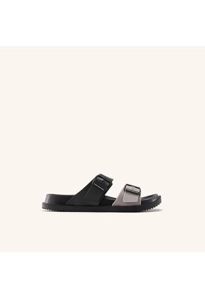 Sandalia Riviera Negro Gris Beach Sandalia Riviera Negro Gris Beach Talla 40-41