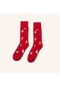 Medias Gatos Esencial Rojo MH Socks de Mario Hernández