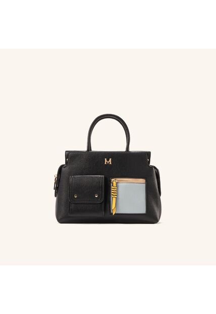 Bolso De Mano Tara Lt Negro Terracota Bolso De Mano Tara Lt Negro Terracota
