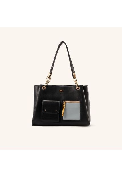 Tote Tara Lt Negro Terracota Tote Tara Lt Negro Terracota