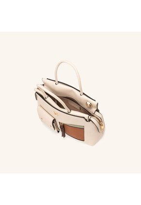 Bolso De Mano Tara Lt Beige Terracota Bolso De Mano Tara Lt Beige Terracota