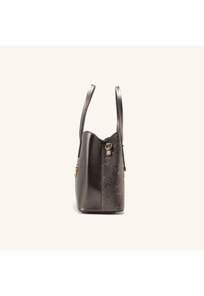 Satchel Kantu Negro Plata Kroma Satchel Kantu Negro Plata Kroma