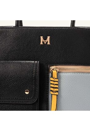 Bolso De Mano Tara Lt Negro Terracota Bolso De Mano Tara Lt Negro Terracota