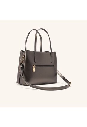Satchel Kantu Negro Plata Kroma Satchel Kantu Negro Plata Kroma
