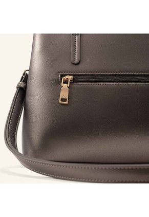 Satchel Kantu Negro Plata Kroma Satchel Kantu Negro Plata Kroma