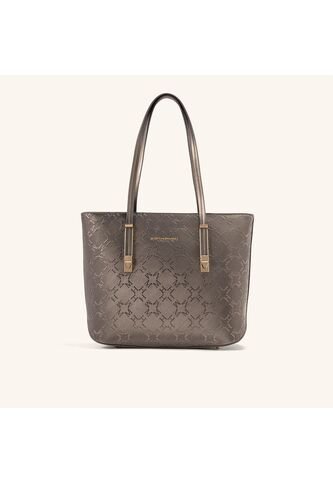Tote Kantu Negro Plata Kroma Tote Kantu Negro Plata Kroma Mario Hernández