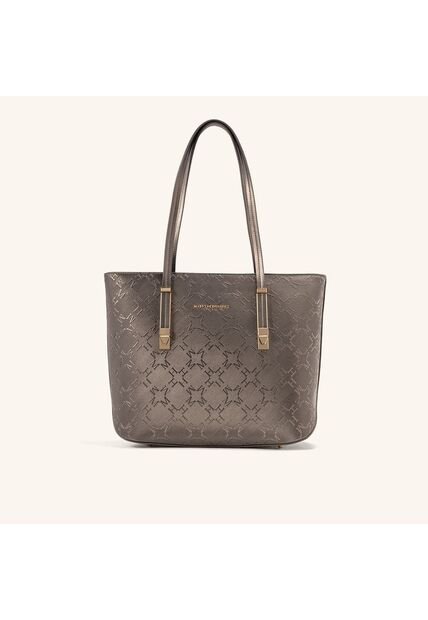 Tote Kantu Negro Plata Kroma Tote Kantu Negro Plata Kroma