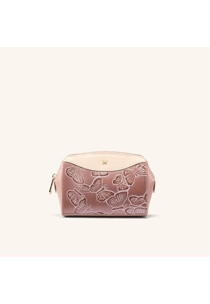 Cosmetiquero Mediano Mila Blush Mariposas Cosmetiquero Mediano Mila Blush Mariposas
