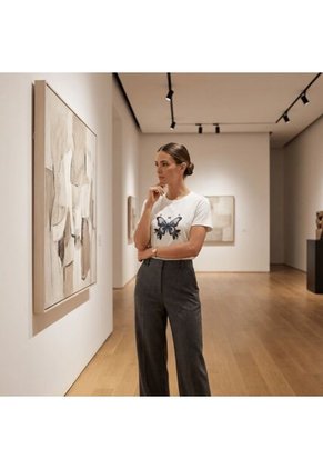 Camiseta Alas Blanco Tierra Arriba Camiseta Alas Blanco Tierra Arriba Talla M