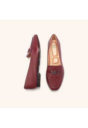 Mocasín Luciana Carmesí MH Mocs Mocasín Luciana Carmesí MH Mocs Talla 36