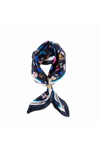 Pañoleta Carre Falena Azul 70x70 Foulard Pañoleta Carre Falena Azul 70x70 Foulard