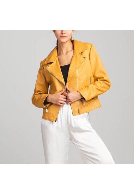 Chaqueta Biker Agata Guarana Gema MH Chaqueta Biker Agata Guarana Gema MH Talla 4