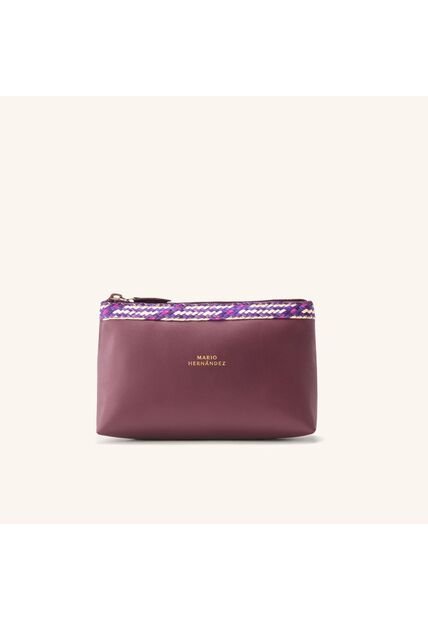 Cosmetiquero Mediano Morado Caña Flecha Cosmetiquero Mediano Morado Caña Flecha