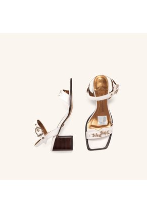 Sandalias Vela Blanco Glamour Sandalias Vela Blanco Glamour Talla 41