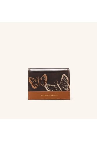 Billetera Lola Mediana Capuchino Mariposas Billetera Lola Mediana Capuchino Mariposas Mario Hernández