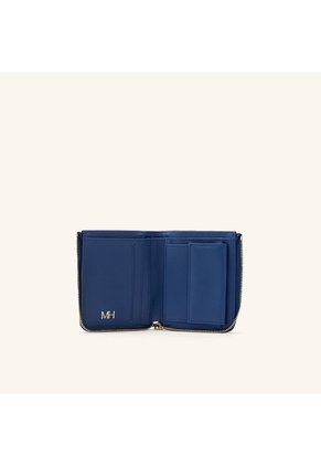 Billetera Zip Light Pequeña Azul Sarah Billetera Zip Light Pequeña Azul Sarah