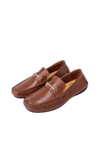 Mocasín Carreño Café MH Mocs Mocasín Carreño Café MH Mocs Talla 43 Mario Hernández