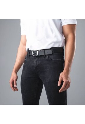 Cinturón Casual Mario Negro Lt Cinturón Casual Mario Negro Lt Talla 120