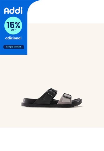 Sandalia Riviera Negro Gris Beach Sandalia Riviera Negro Gris Beach Talla 42-43 Mario Hernández