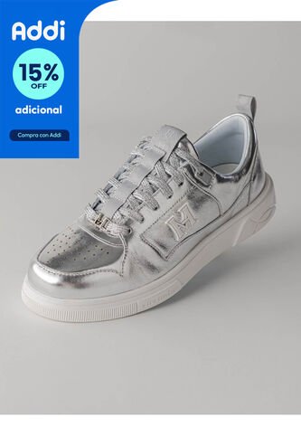 Tenis Saga Plata Tenis Saga Plata Talla 37 Mario Hernández