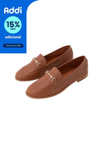 Mocasín Loafer Gardenia Café Julia Mocasín Loafer Gardenia Café Julia Talla 37 Mario Hernández