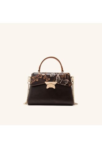 Bolso De Mano Alma Con Cadena Capuchino Mariposas Bolso De Mano Alma Con Cadena Capuchino Mariposas Mario Hernández