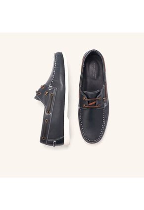 Mocasín Jiménez Azul MH Mocs Mocasín Jiménez Azul MH Mocs Talla 38