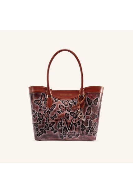 Tote Alas Mediano Cocoa Mariposas