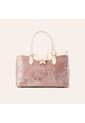 Tote Carlota Blush Mariposas Tote Carlota Blush Mariposas de Mario Hernández