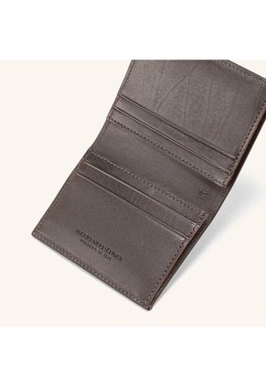 Tarjetero Plano Doble Con Servicio Para Billetes Café LT Palenque Tarjetero Plano Doble Con Servicio Para Billetes Café LT Palenque