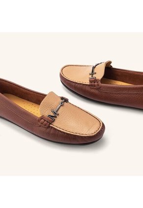 Mocasín Anahí Capuchino MH Mocs Mocasín Anahí Capuchino MH Mocs Talla 35