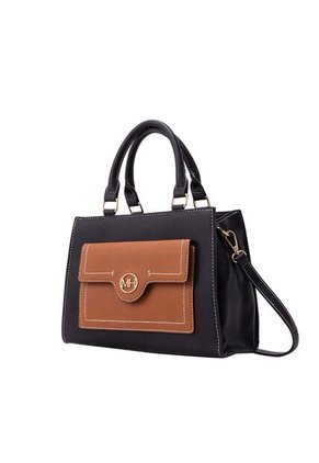 Satchel Becca Negro Camel Binanti Satchel Becca Negro Camel Binanti
