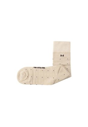 Medias Mosaico Extrafina Beige MH Socks Medias Mosaico Extrafina Beige MH Socks