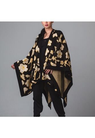 Ruana Selene Negro Cloud Ruana Selene Negro Cloud Mario Hernández