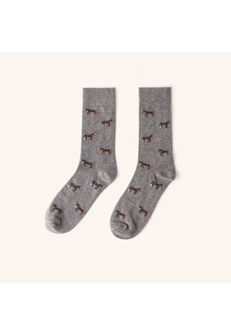 Medias Caballo Gris MH Socks Medias Caballo Gris MH Socks Mario Hernández