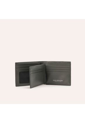 Billetera Extraplana Con Inserto Verde Atlanta Millenium Billetera Extraplana Con Inserto Verde Atlanta Millenium