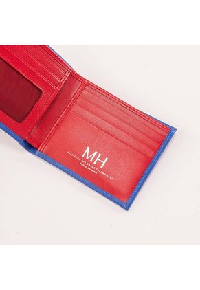 Billetera Con Visor Azul Esencial