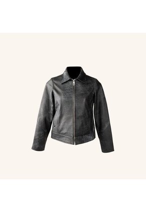 Chaqueta Opalo Negro Jaspeado Portugal Chaqueta Opalo Negro Jaspeado Portugal Talla 2