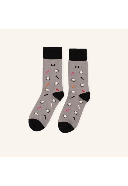 Medias Golf Gris MH Socks