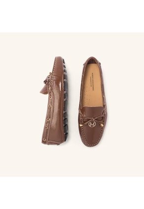 Mocasín Driver Amalia Lt Café Charol MH Mocs Mocasín Driver Amalia Lt Café Charol MH Mocs Talla 37