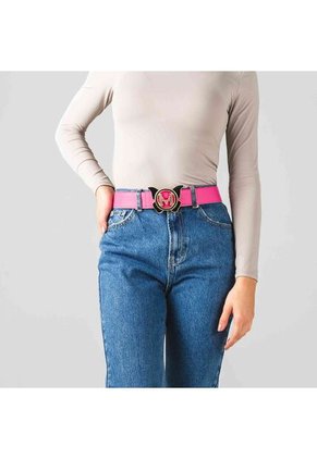 Cinturón Casual Mariposa Monograma Flamenco Beige Cinturón Casual Mariposa Monograma Flamenco Beige Talla L