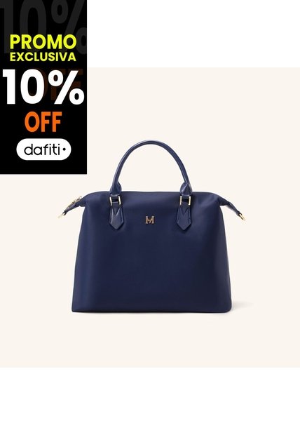Bolso De Mano Andrea Azul Luna