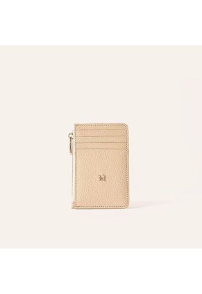 Tarjetero 8 Tarjetas Con Zip Beige Sur Tarjetero 8 Tarjetas Con Zip Beige Sur