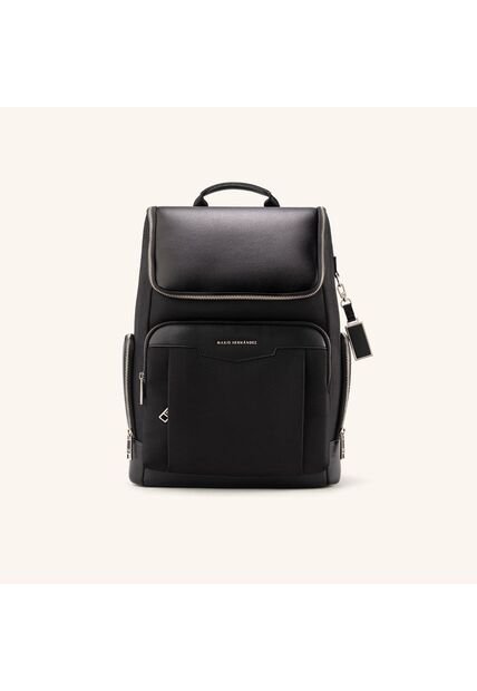 Morral Con Tapa Cano Negro Platinum Morral Con Tapa Cano Negro Platinum